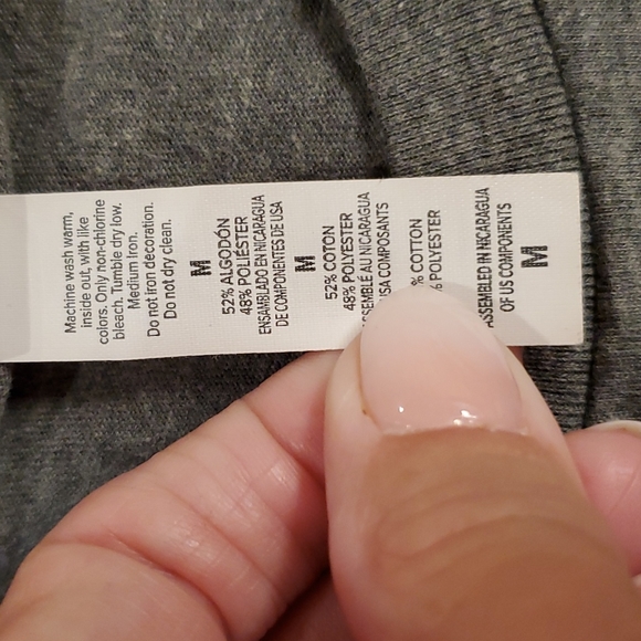 Bella-Canvas 'Sh*t happens, step over it' tee gray Med - Picture 5 of 5